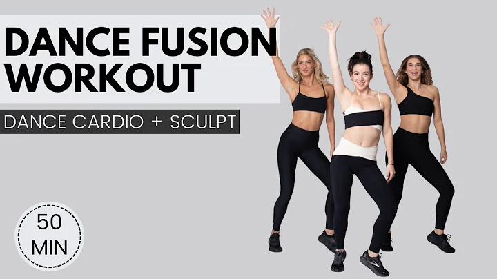 50 Minute Dance Fusion Workout | high impact workouts, burn calories, sculpt & tone thumbnail