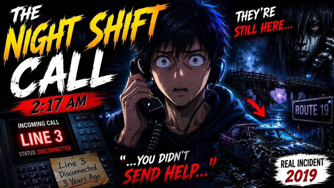  A Call at 2:17 AM... and He Wasn't Alone | Deadly Horror Toon  