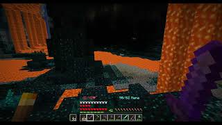 About to fight the warden and then quickly changing my mind! (on The Abyss Minecraft Server)