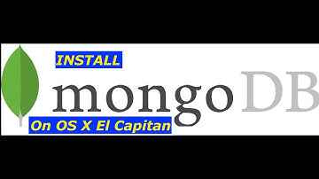 Install mongoDb on OS X