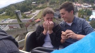 How This Boyfriend Pulled Off a Surprise Roller Coaster Proposal