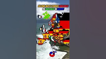 Second Most Studied Language on Duolingo in Europe