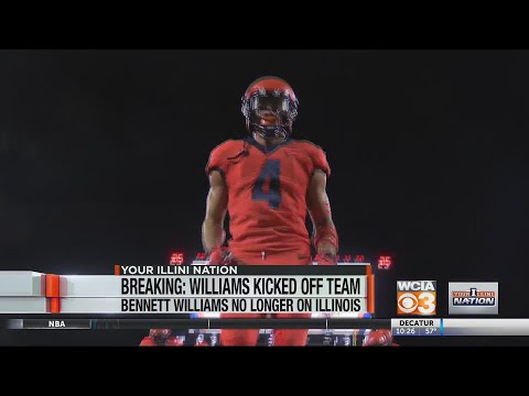 Bennett Williams kicked off Illinois