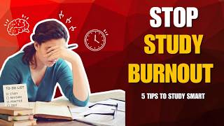 Stop Study Burnout NOW ❌ | Study Smarter, Not Longer