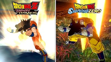 Dragon Ball: Sparking Zero vs Budokai Tenkaichi 3 Comparison (Ultimate Attacks & Transformations)