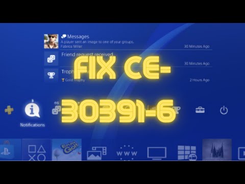 PS4: How To Fix Error Code CE-30391-6 (2023!)