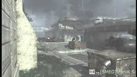 MW3 I Two throwing knives across map I ONE GAME!