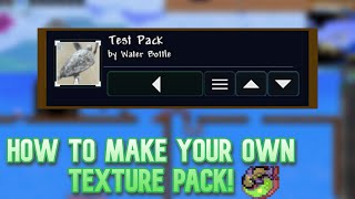 How to make Texture Packs in Terraria! (Terraria Steam Workshop Guide)