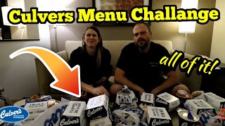 Culver's Menu Challenge | ManvFood | Molly Schuyler | Minnesota