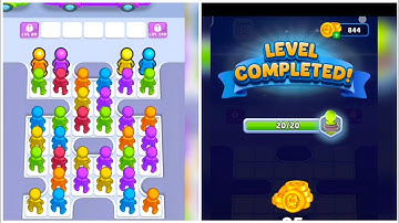 Bus jam Level 44 Walkthrough Solution 