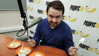 Олег Доставакин пробует оливье в эфире Олег Доставакин пробует оливье в эфире