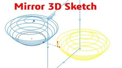 What’s New in SOLIDWORKS 2018: Mirror 3D Sketch in a click!