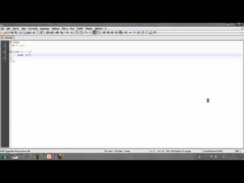 PHP tutorial 3 - If and Else
