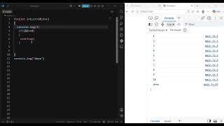 شرح تعليمة break   continue في لغة javaScript