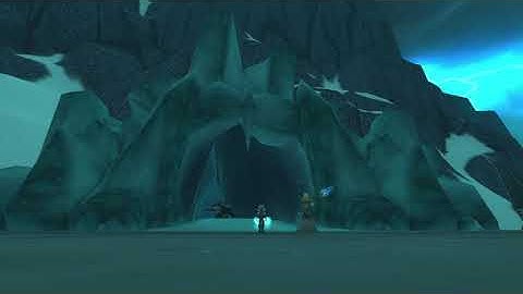 Jaina escapes from Arthas (The Lich King) - Halls of Reflection encounter