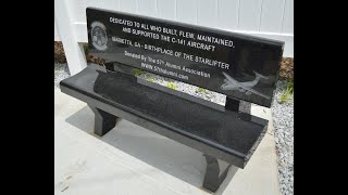 57th Alumni C-141 Memorial Bench Dedication - Marietta, Georgia