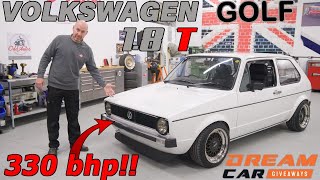VW  Mk1  Golf  TURBO  330 BHP!