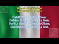 IL CANTO DEGLI ITALIANI - Italy National Anthem (New Version)(LYRICS) (Karoake Sing-A-Long) #Anthems