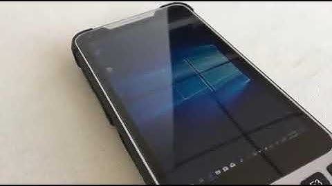 5.5 inch windows handheld terminal