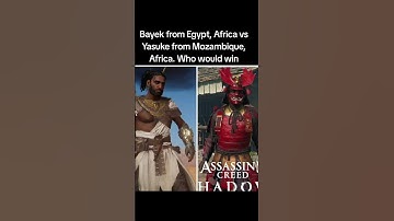 Bayek vs Yasuke #fypage #shorts #fyp #assassinscreedshadows #yasuke #Bayek #assassinscreed #assassin