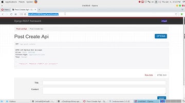 11 -  Blog API with Django Rest Framework  -  Built In  Permissions Classes