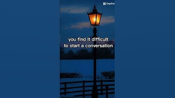 you