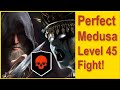 Assassins Creed Odyssey - Perfect Medusa Fight - Level 45 - No Damage - Common Items - On Nightmare!