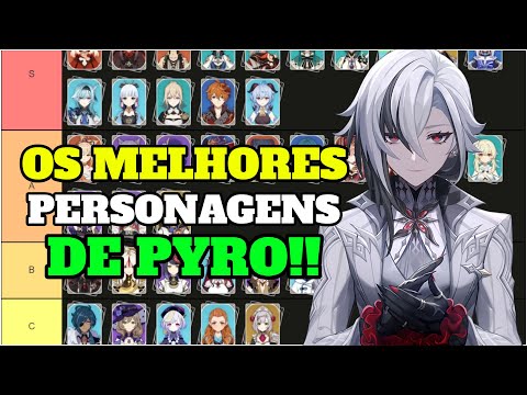 4 Melhores personagens de usuários de Genshin Impact Pyro