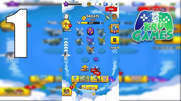 Merge Airplane: Cute Plane Merger Gameplay Walkthrough #1 (Android, IOS)