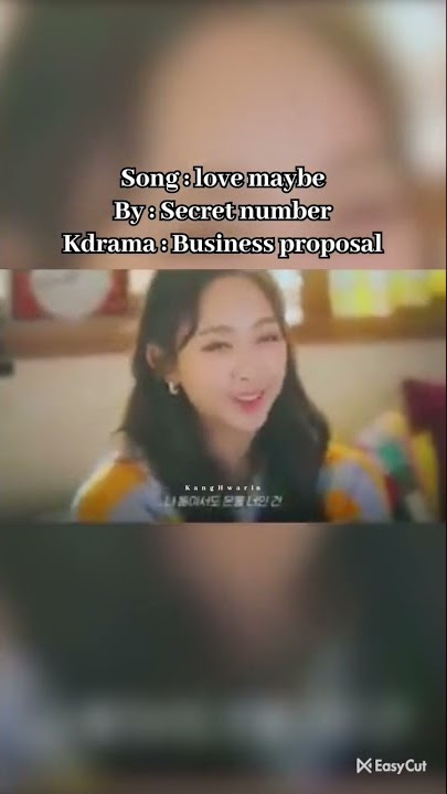 2022 kdrama OST sang by K-pop idols #shorts #kpop #secretnumber #businessproposal #kdrama #aespa