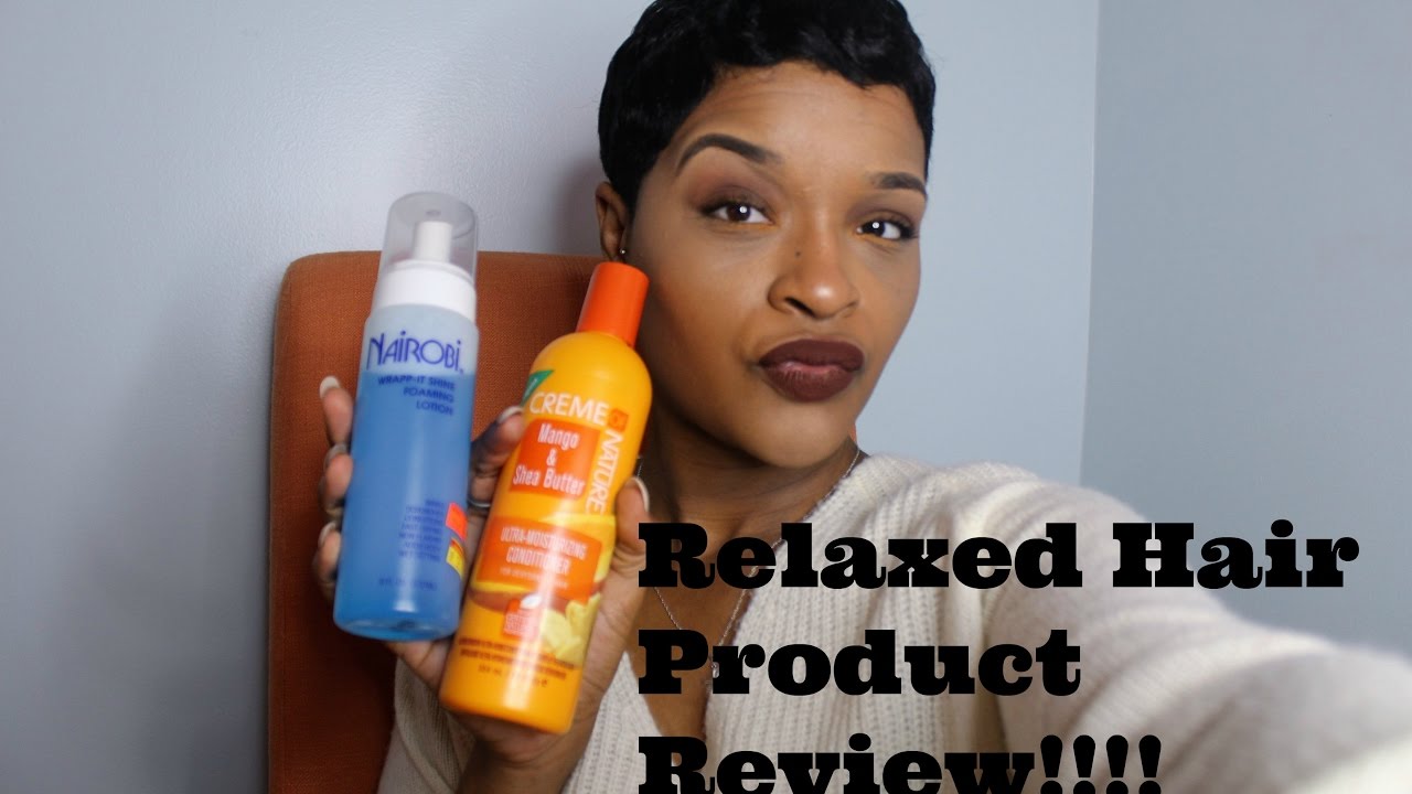 Product Review For Relaxed Hair! YouTube
