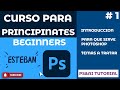 INTRO CURSO COMPLETO PARA PRINCIPIANTES PHOTOSHOP 2022 / Curso tutorial PHOTOSHOP 2022 DESDE CERO