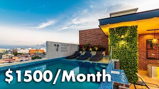 $1500/Month Playa del Carmen Apartment Tour