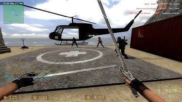 Counter-Strike: Source Zombie Escape UNLOZE ze_jurassicpark_c1v4 ~ (Nova HunterZ player)