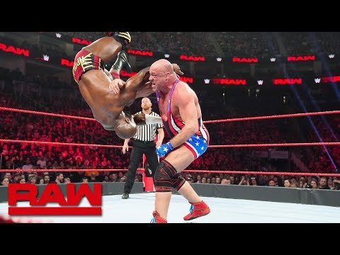 Kurt Angle vs. Apollo Crews: Raw, March 11, 2019