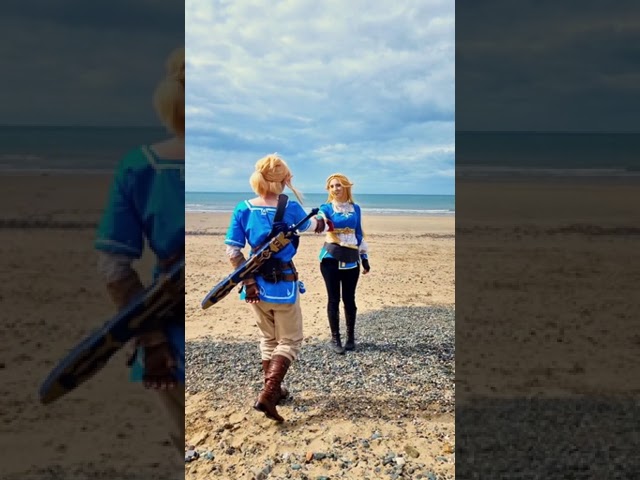 Soldier Poet King  - Zelink in real life - Link and Zelda Breath of the Wild Cosplays