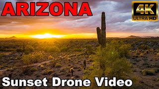 Arizona Sunset Drone Video - DJI Mavic 3 (4K)