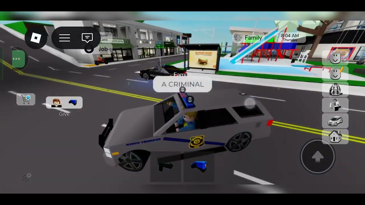 POLICE IN BROOKHAVEN RP! - YouTube