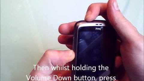 Booting to Bootloader - HTC Desire
