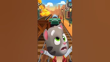 Talking Tom Gold Run Frosty Tom Funny Short Android iOS Gameplay #talkingtom #shorts #shortsfeed