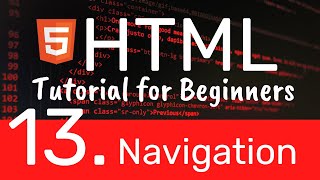 HTML tutorial for beginners - Navigation