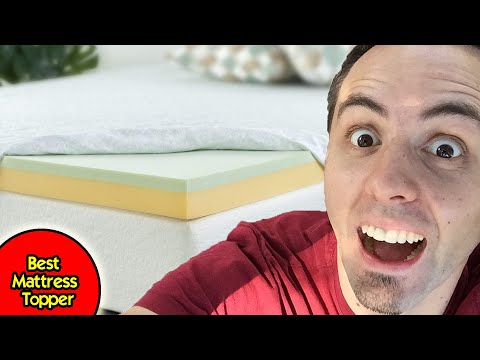 best-memory-foam-mattress-topper-in-a-box?-|-zinus-mattress-topper-unboxing-&-first-look-review