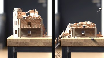 Houdini Wooden-brick-building collapse (RBD)