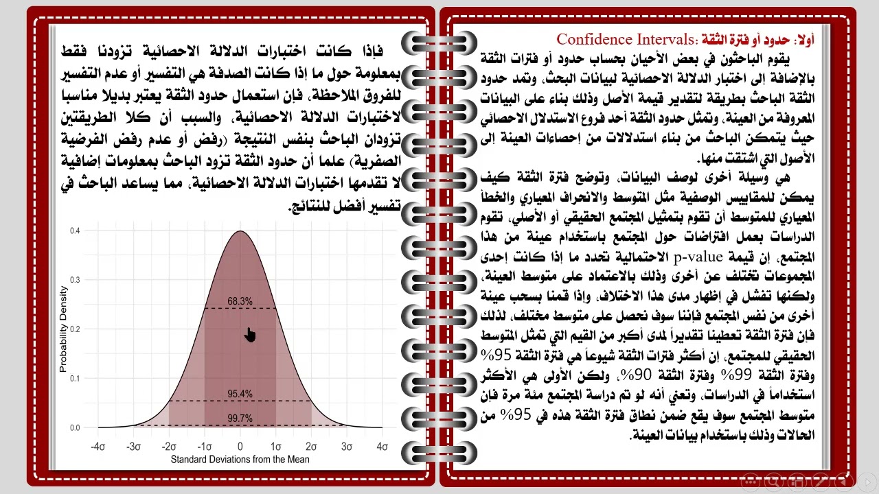 درس حول الدلالة الاحصائية والدلالة العملية (حجم الأثر) Effect Size أو الدلالة الاكلينيكية