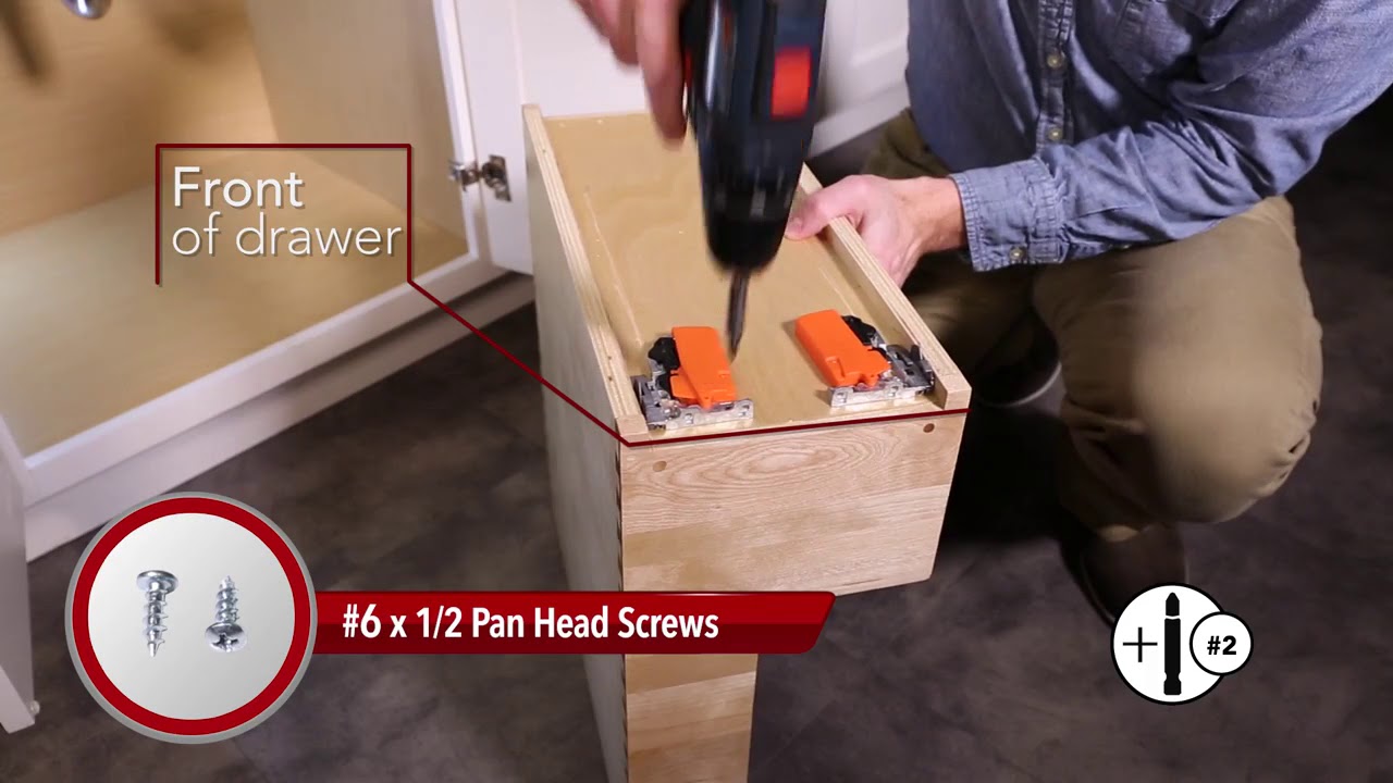 Rev-A-Shelf L-Shape Reversible Under Sink Pullout Organizer