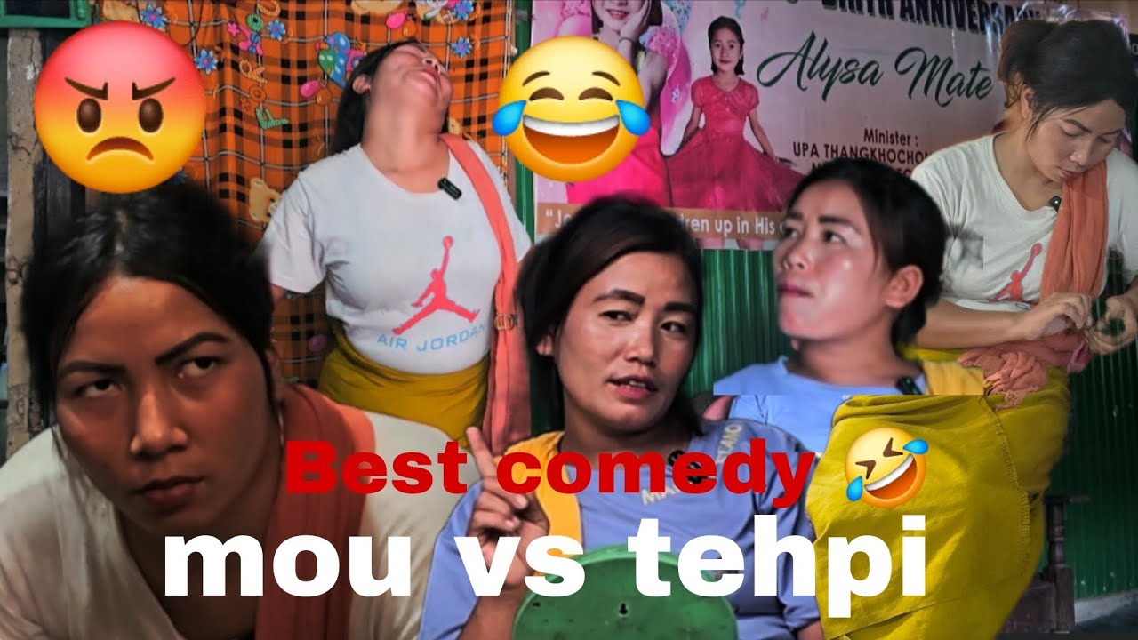 Mou le tehpi kibang chat hon🤣#comedyshorts #comedyfilms #comedyvideo