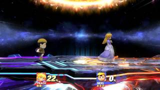SSB4 Peach and Ness instant kill