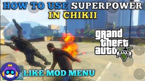 HOW TO USE SUPERPOWER IN GTA V || CHIKII Emulator ||