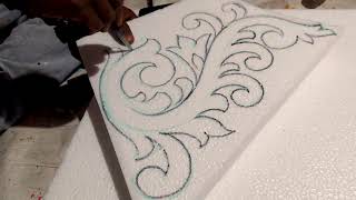 Thermocol design making || PART :-1|| #artistry_of_art