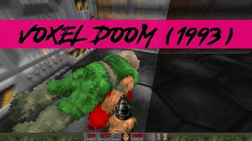 The Original DOOM (1993) - Voxels Mod